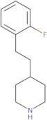 4-[2-(2-Fluoro-phenyl)-ethyl]-piperidine hydrochloride