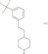 4-{2-[3-(Trifluoromethyl)phenyl]ethyl}piperidine hydrochloride