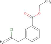 3-(3-Carboethoxyphenyl)-2-chloro-1-propene