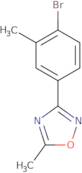 3-(4-Bromo-3-methylphenyl)-5-methyl-1,2,4-oxadiazole