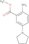 Methyl 2-amino-5-(pyrrolidin-1-yl)benzoate