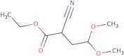 Ethyl 2-cyano-4,4-dimethoxybutanoate
