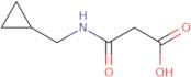 2-[(Cyclopropylmethyl)carbamoyl]acetic acid
