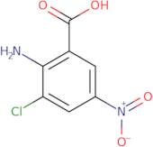 2-amino-3-chloro-5-nitrobenzoic acid