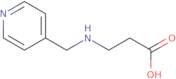 3-[(Pyridin-4-ylmethyl)amino]propanoic acid