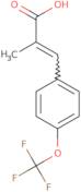 2-Methyl-3-[4-(trifluoromethoxy)phenyl]prop-2-enoic acid