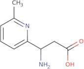 3-Amino-3-(6-methylpyridin-2-yl)propanoic acid