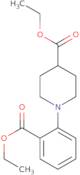 ethyl 1-[2-(ethoxycarbonyl)phenyl]piperidine-4-carboxylate