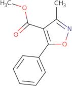 3-Methyl-5-phenyl-isoxazole-4-carboxylic acid methy ester