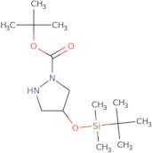 4-(tert-Butyl-dimethyl-silanyloxy)-pyrazolidine-1-carboxylic acid tert-butyl ester