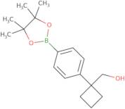 (4-(1-(Hydroxymethyl)cyclobutyl)phenyl)boronic acid pinacol ester