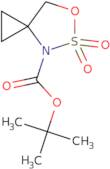 6-Oxa-5-thia-4-azaspiro[2.4]heptane 5,5-dioxide, N-BOC protected