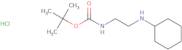 tert-Butyl N-[2-(cyclohexylamino)ethyl]carbamate hydrochloride