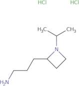 3-[1-(Propan-2-yl)azetidin-2-yl]propan-1-amine dihydrochloride