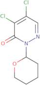 4,5-Dichloro-2-(2-tetrahydropyranyl)pyridazin-3(2H)-one