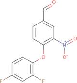 -4(2,4-difluorophenoxy)-3-nitrobenzaldehyde