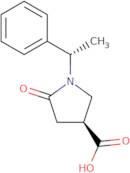 (3S)-5-Oxo-1-[(1S)-1-phenylethyl]pyrrolidine-3-carboxylic acid