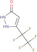5-Pentafluoroethyl-2H-pyrazol-3-ol