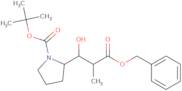 tert-Butyl (S)-2-((1R,2S)-3-(benzyloxy)-1-hydroxy-2-methyl-3-oxopropyl)pyrrolidine-1-carboxylate