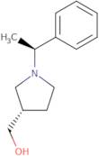 ((S)-1-((S)-1-Phenylethyl)pyrrolidin-3-yl)methanol ee