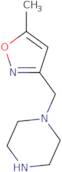 1-[(5-Methyl-1,2-oxazol-3-yl)methyl]piperazine