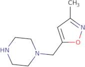 1-[(3-Methyl-1,2-oxazol-5-yl)methyl]piperazine