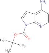 1H-Pyrrolo[2,3-b]pyridine-1-carboxylic acid, 4-amino-, 1,1-dimethylethyl ester