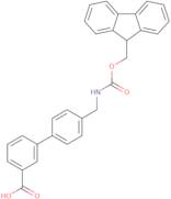 3-{4-[({[(9H-Fluoren-9-yl)methoxy]carbonyl}amino)methyl]phenyl}benzoic acid