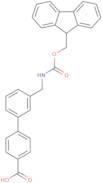4-{3-[({[(9H-Fluoren-9-yl)methoxy]carbonyl}amino)methyl]phenyl}benzoic acid