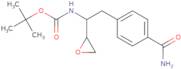 tert-Butyl ((S)-2-(4-carbamoylphenyl)-1-((S)-oxiran-2-yl)ethyl)carbamate