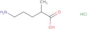 5-Amino-2-methylpentanoic acid hydrochloride