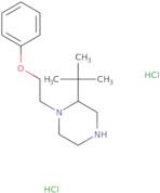 2-tert-Butyl-1-(2-phenoxyethyl)piperazine dihydrochloride
