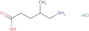 5-Amino-4-methylpentanoic acid hydrochloride