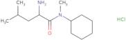 2-Amino-N-cyclohexyl-N,4-dimethylpentanamide hydrochloride