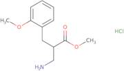 Methyl 3-amino-2-[(2-methoxyphenyl)methyl]propanoate hydrochloride