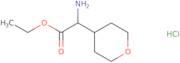 Ethyl 2-amino-2-(oxan-4-yl)acetate hydrochloride