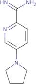 5-(Pyrrolidin-1-yl)pyridine-2-carboximidamide