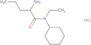 2-Amino-N-cyclohexyl-N-ethylpentanamide hydrochloride