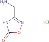 3-(Aminomethyl)-2,5-dihydro-1,2,4-oxadiazol-5-one hydrochloride