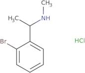 [1-(2-bromophenyl)ethyl](methyl)amine hydrochloride