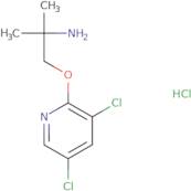 2-(2-Amino-2-methylpropoxy)-3,5-dichloropyridine hydrochloride