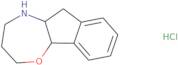 2H,3H,4H,5H,5aH,6H,10Bh-Indeno[1,2-b][1,4]oxazepine hydrochloride