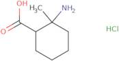 2-Amino-2-methylcyclohexane-1-carboxylic acid hydrochloride