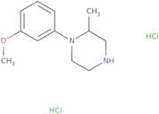 1-(3-Methoxyphenyl)-2-methylpiperazine dihydrochloride