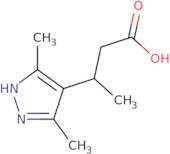 3-(3,5-Dimethyl-1H-pyrazol-4-yl)butanoic acid