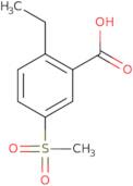 2-Ethyl-5-methanesulfonylbenzoic acid