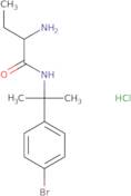 2-Amino-N-[2-(4-bromophenyl)propan-2-yl]butanamide hydrochloride