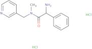 2-Amino-N-methyl-2-phenyl-N-(pyridin-3-ylmethyl)acetamide dihydrochloride