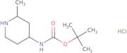 tert-Butyl N-(2-methylpiperidin-4-yl)carbamate hydrochloride