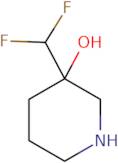 3-(Difluoromethyl)piperidin-3-ol